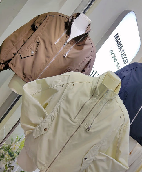 Ladies Casual Windbreaker Jacket